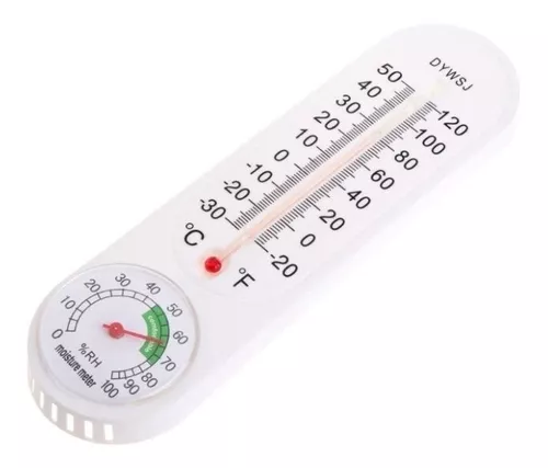 Termometro De Pared Medidor De Temperatura Y Humedad
