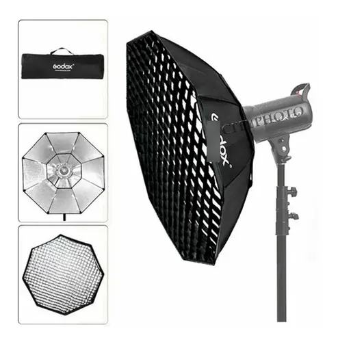 comprar Octabox Octagonal Bowen De 120cm Godox Sb Fw120 +grid  