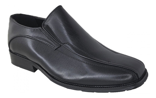 Zapato Formal De Vestir Sin Cordon  Adulto  3223 Negro