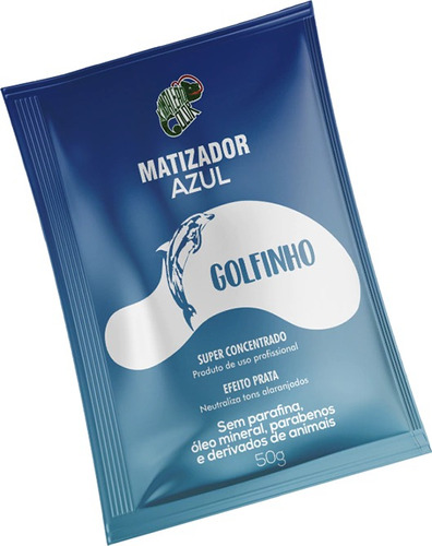 Matizador Azul - Golfinho 50g - Kamaleão Color