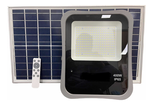 Reflector Led Solar 500w Alta Potencia Con Control Remoto