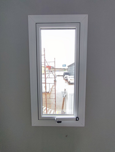 Ventana Proyectante Modena 80x40 | Aluminio Dvh Blanco Blanco
