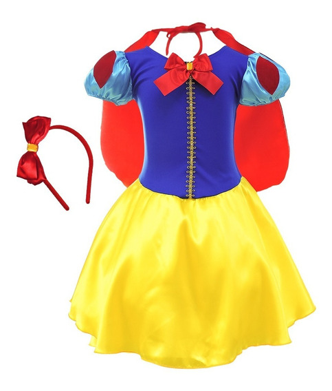 vestido da branca de neve mercado livre