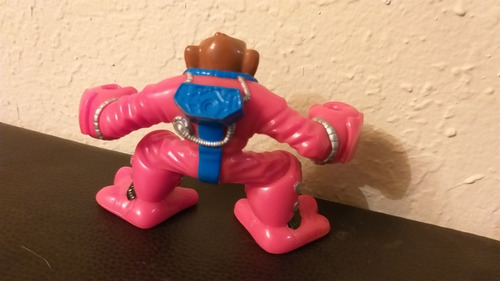 Figura Rescue Heroes, Mono Astronauta, Mattel 1999 (Usado)