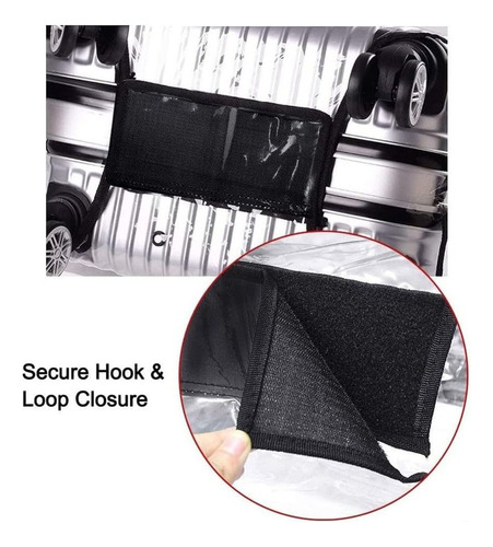 Funda De Equipaje Transparente Para Carrito, Funda Protector