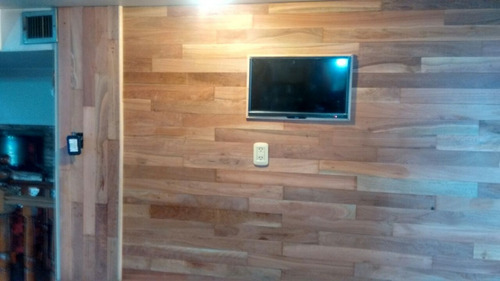 Revestimiento De Pared Con Madera Estilo Rústico 1900$ X M