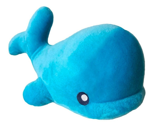 Delfin De Peluche Azul Con Colgante - Super Suave