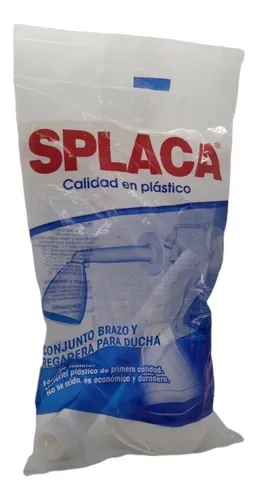 Regadera De Pvc Con Brazo 1/2