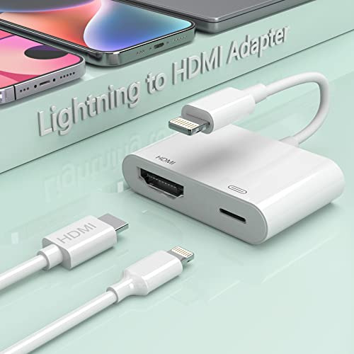 Apple Mfi Certificados De Iluminación A Hdmi Para iPhone A