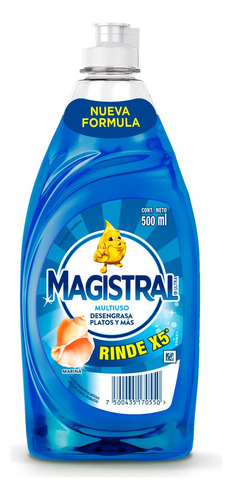 Detergente Magistral Multiuso Marina sintético marina en botella 500 ml