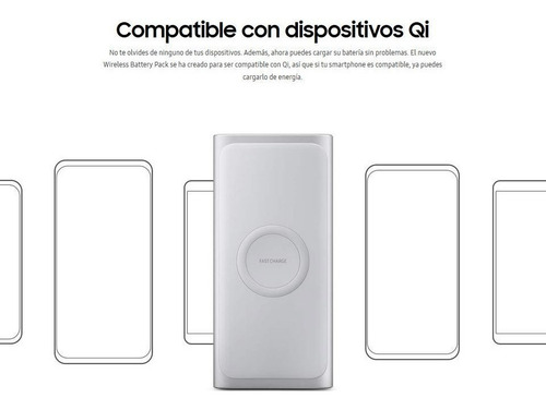 Samsung Wireless Battery Pack 10000mah Con Carga Rápida