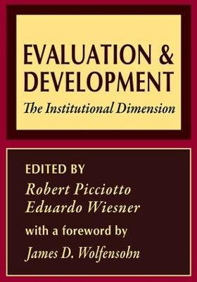 Libro Evaluation And Development - Eduardo Wiesner