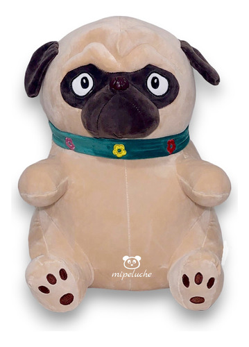 Peluche Perro Pug Cachorro Perrito Suave Antialérgico