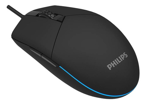 Imagen 2 de 3 de Mouse gamer Philips Momentum SPK9304 G304 negro
