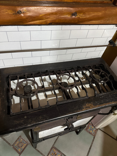 Cocina Antigua 1880 De Hierro Fundido Original (Usado)