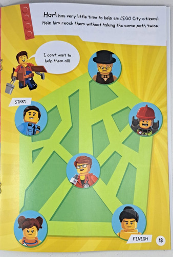 Lego City - Time To Play! - Libro Nuevo Ingles + Figura