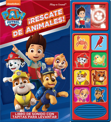 Libro Rescate De Animales. Levanta Y Escucha Patrulla Ca ...