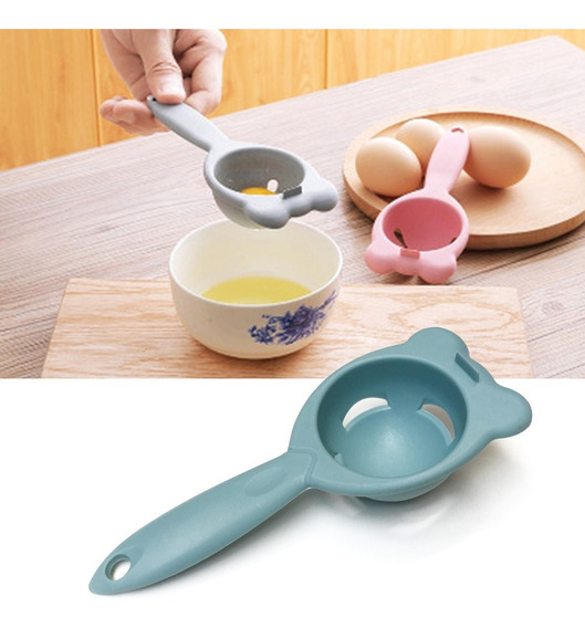 herramienta para hacer sopa de huevos herramientas de cocina para hacer huevos líquidos 19 x 8 cm suministros de cocina para el hogar Bireegoo 1 colador de huevo líquido colador de huevos 