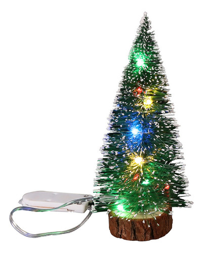 Agulhas Led Mini Árvore De Natal Luminosa Pequena