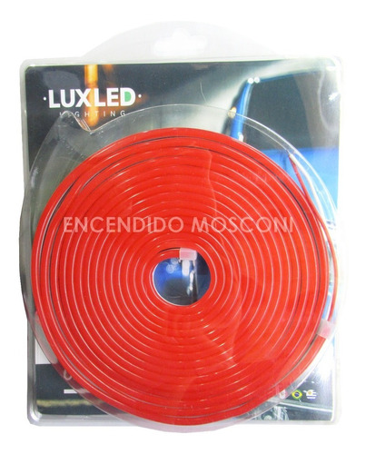 Manguera Luces Neon Led Flexible Color Fijo 5mts Ip65