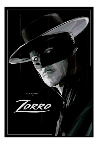 Cuadro Premium Poster 33x48cm Zorro