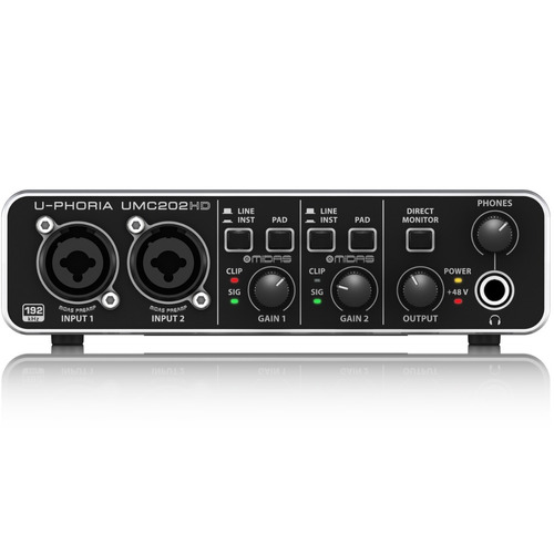 Behringer Umc-202hd Interfaz Behringer Mod.umc-202hd