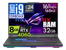 Comprar Asus Rog Strix G16 Core I9 13980hx 32gb 1tb Rtx4060 8gb 16' Color Eclipse Grey