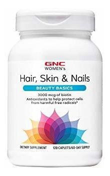 Gnc Piel De Pelo De Las Mujeres Y Uñas