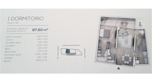 Imagen 17 de 25 de Venta Departamentos 1, 2, 3 Dorm - 48 Cuotas