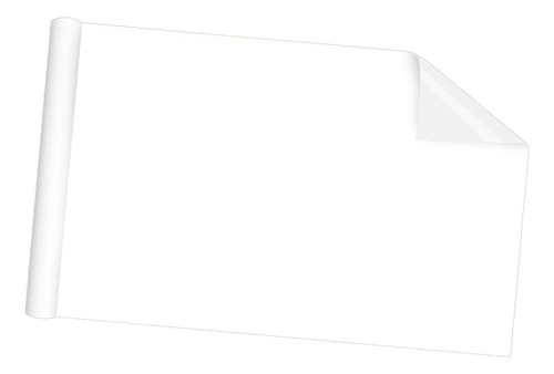 Pegatina De Pizarra Blanca De Borrado En Seco, 1 Rollo De