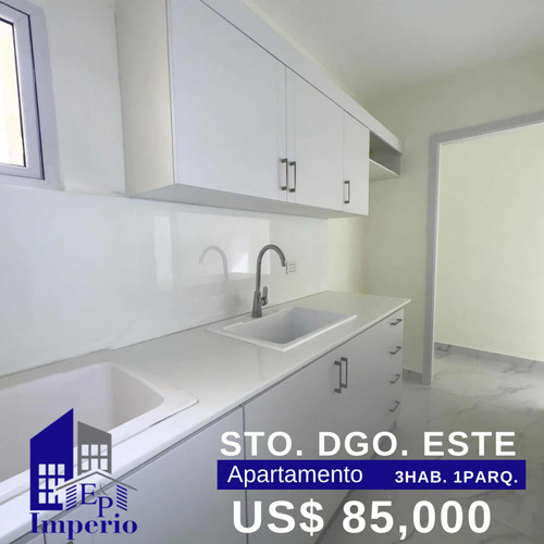 Se Vende Apartamento De 3 Habitaciones En San Isidro