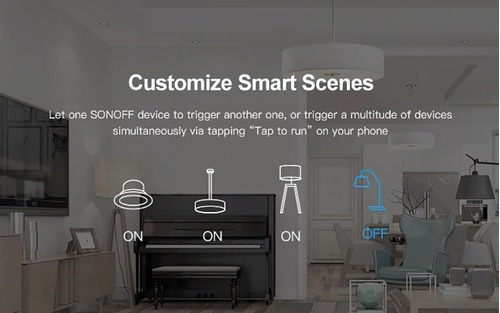 Imagem 5 de 10 de Kit 2 Sonoff Mini Interruptor Wi-fi Automação Residencial