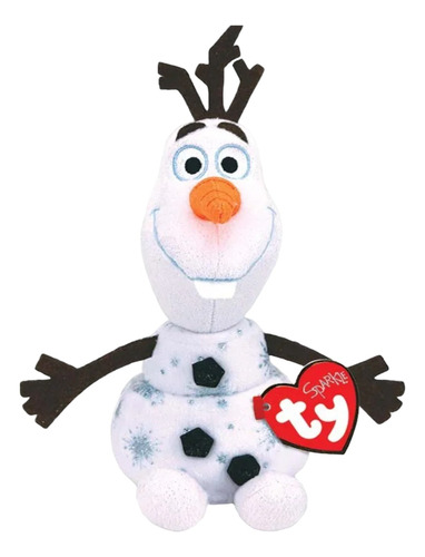 Peluche Disney Ty Beanie Boos Frozen Olaf 23 Cm Muñeco Nieve