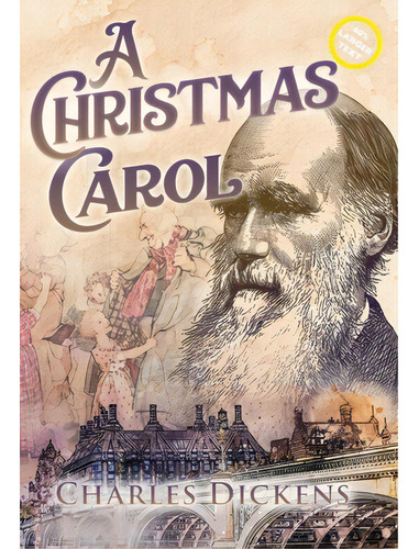 A Christmas Carol (large Print, Annotated), De Dickens, Charles. Editorial Sastrugi Pr Classics, Tapa Dura En Inglés