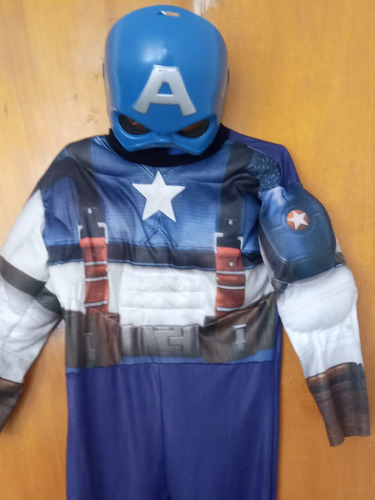 Disfraz Carnavalito Avengers Capitán America