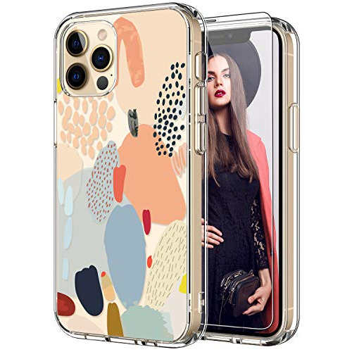 Funda Para iPhone 12 Pro Max Multi-colorojo 6.7 Pulgada Tpu
