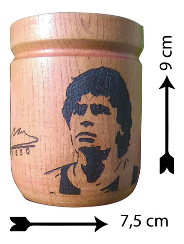 Mates De Algarrobo Grabados Con Láser- Personalizados-marcas