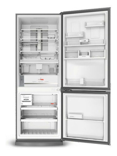 Geladeira inverter frost free Brastemp BRE59A inox com freezer 460L 220V