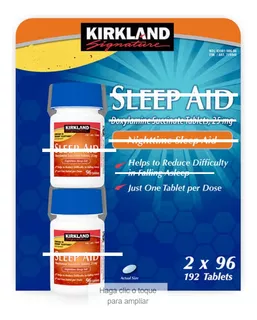 Kirkland Signature Sleep Aid Do - Unidad a $677