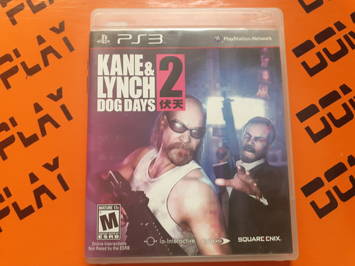 Kane & Lynch 2: Dog Days Ps3 Fisico Envíos Dom Play