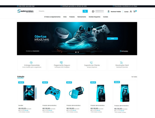 Tema Vision Nichado 2025 Atualizado - Shopify + Super Bônus