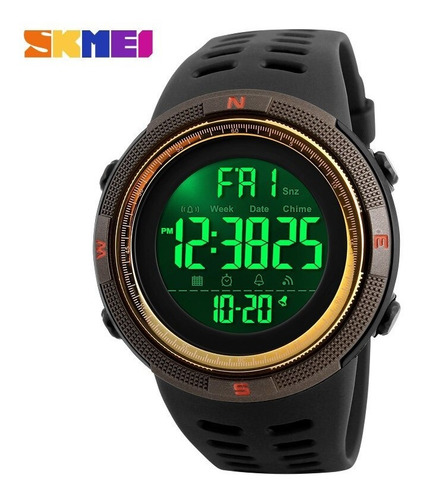 Relógio Masculino Digital Prova D Água Skmei 1251 C/ Caixa
