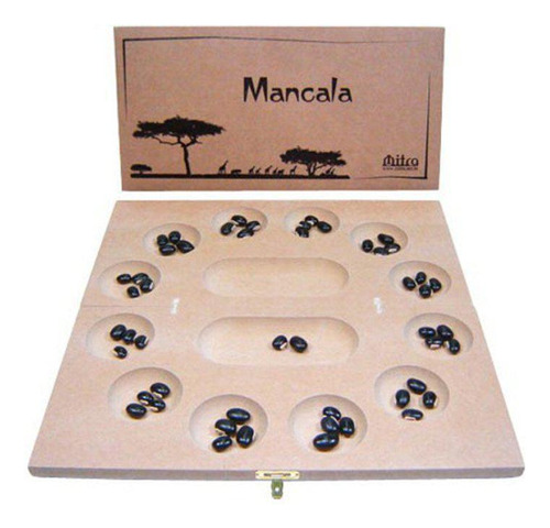 Jogo Mancala Em Madeira Oficina De Criação Mitra