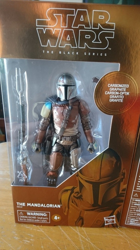 Star Wars Black Series 6 The Mandalorian Carbonized Grafito