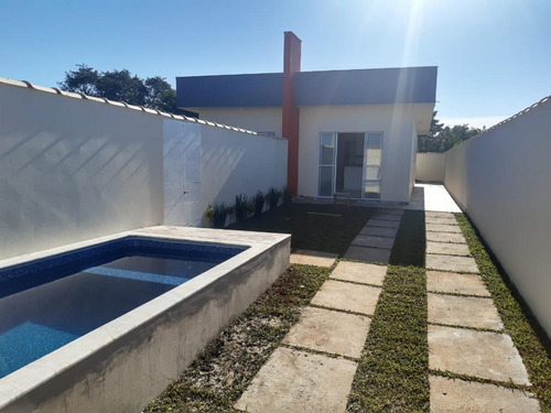 Casa Para Venda Em Itanhaém, Jardim São Fernando, 1 Dormitório, 2 Banheiros, 2 Vagas - It196_2-1043489