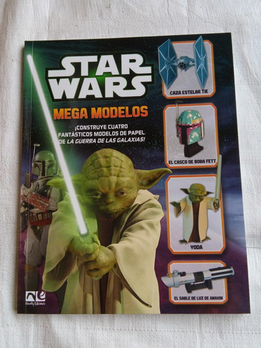 Libro De Mega Modelos Paper Craft De Star Wars 4 Modelos
