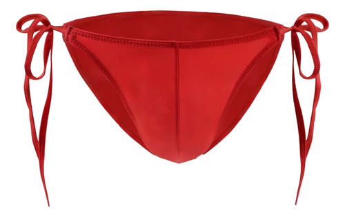 Calzon Estilo Bikini Con Lazos Ajustable Lenceria Hombre