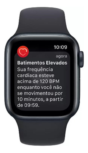 Watch Se 40mm (gps) 2ª Geração/ Estelar/lacrado+nf Caixa Preto
