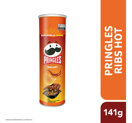 Salgadinho Batata Frita Pringles Ranch Fresh 141g