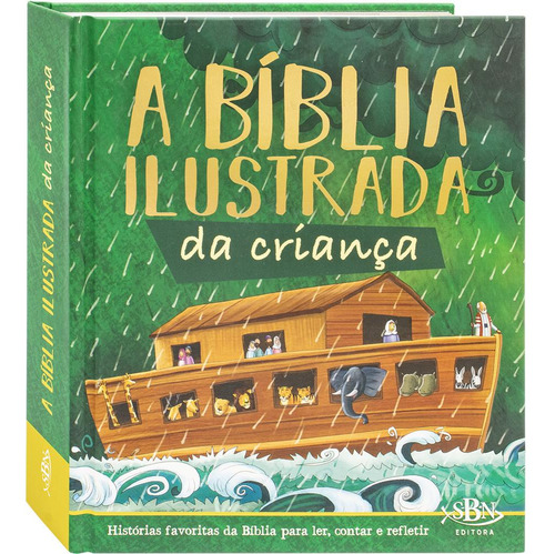A Biblia Ilustrada Da Crianca: A Biblia Ilustrada Da Crianca, De North Parade Publishing. Editora Todolivro, Capa Dura, Edição 1 Em Português, 2023